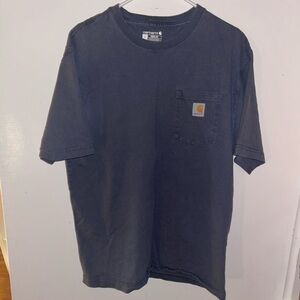 Carhartt Dark Blue Tee with Pocket